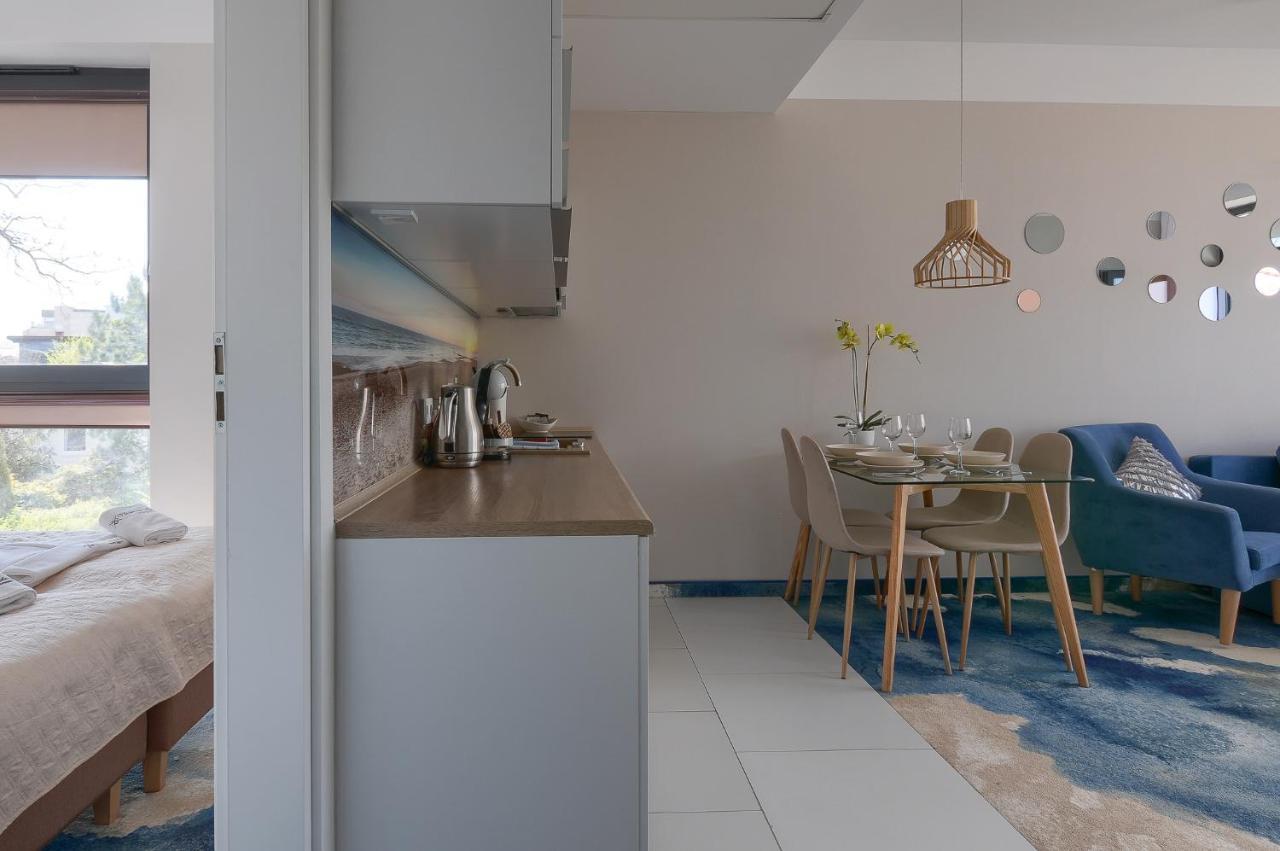 Apartament Z Widokiem Na Morze - Nadmorski Luksus Apartamenty Ustronie Morskie Luaran gambar